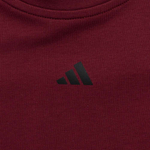 Баскетбольная женская толстовка Adidas Power Aeroready Crop Cover-Up Sweatshirt Burgundy
