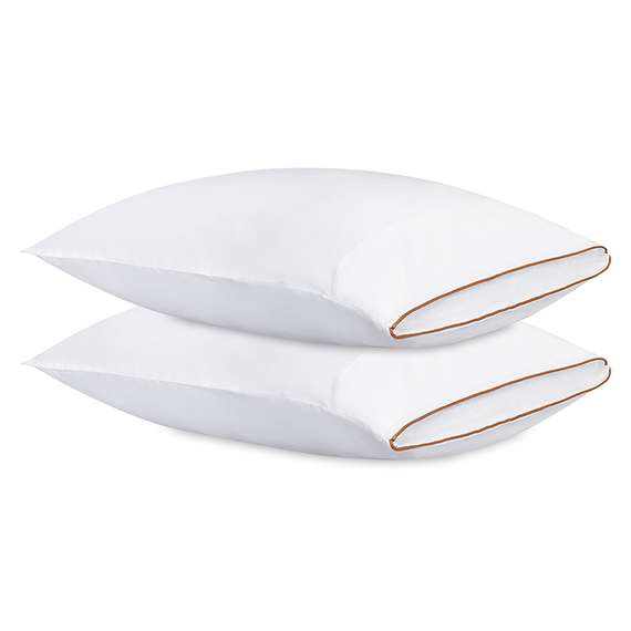 Набор наволочек из сатина из коллекции meditation, caramel, 50х70 см