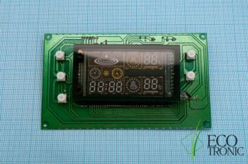 Табло + плата индикации к мод. G21-LFPM, LSPM (VLED) КАРБОН