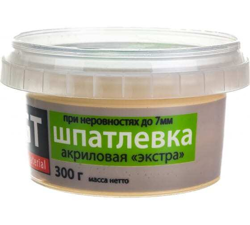 ШПАТЛЕВКА VGT ПО ДЕРЕВУ ЭКСТРА СОСНА 0,3КГ