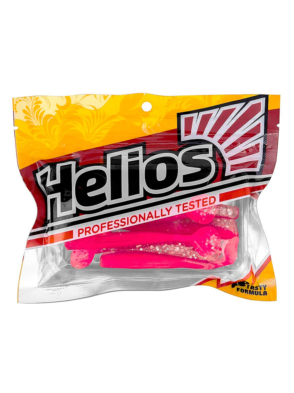 Виброхвост Helios Chebak 3,15"/8 см Electric green 7шт. (HS-3-007)