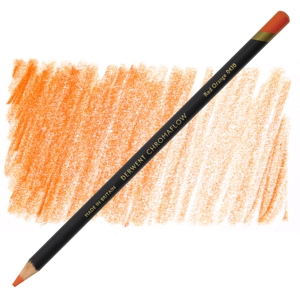 Derwent Chromaflow. 0430 Red Orange