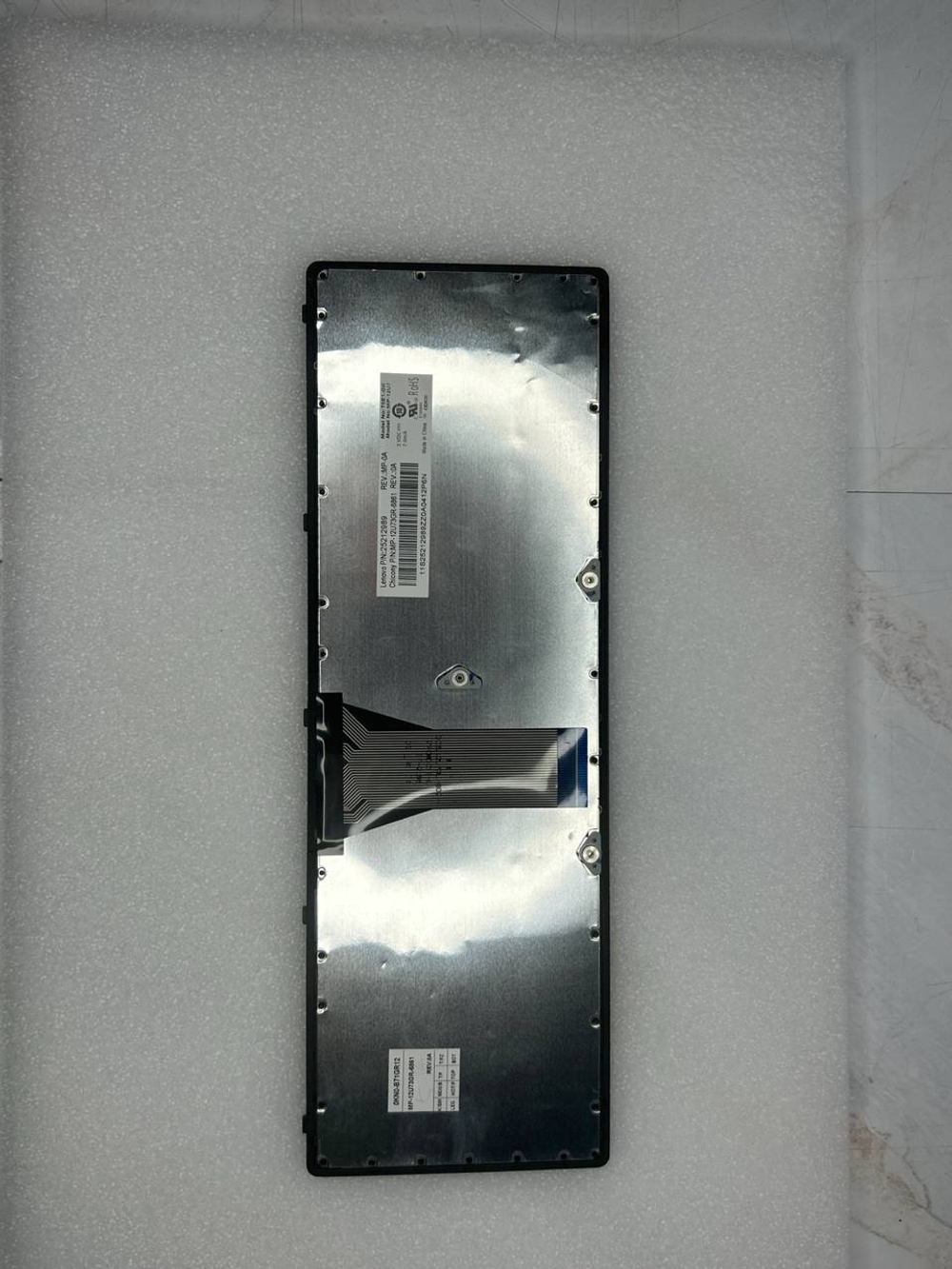 Клавиатура для ноутбука Lenovo S500 раскладка - английская, без подсветки, черная (25212989), оригинал