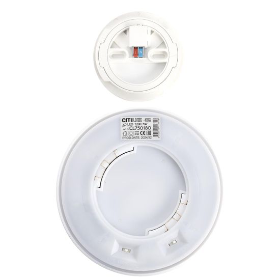 CL750180 ETALON Белый+Бук с подсветкой