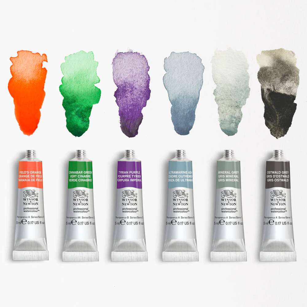 Winsor & Newton Professional Watercolour 5ml : Revival Collection : Set of 6