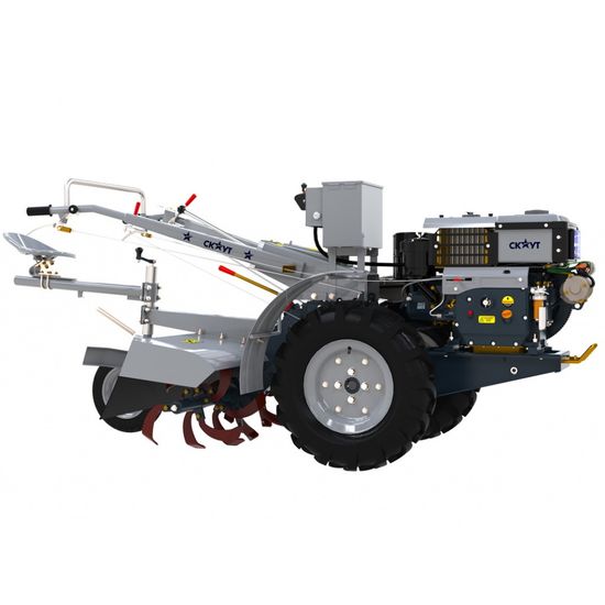 Мотоблок "СКАУТ" 101 DE (с почвофрезой и сиденьем)