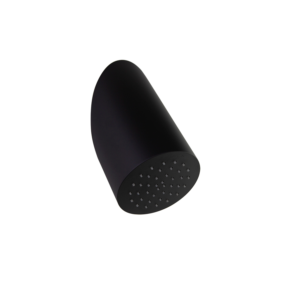 Излив душевой настенный тропический HYDROTHERAPY RIRNM чёрный