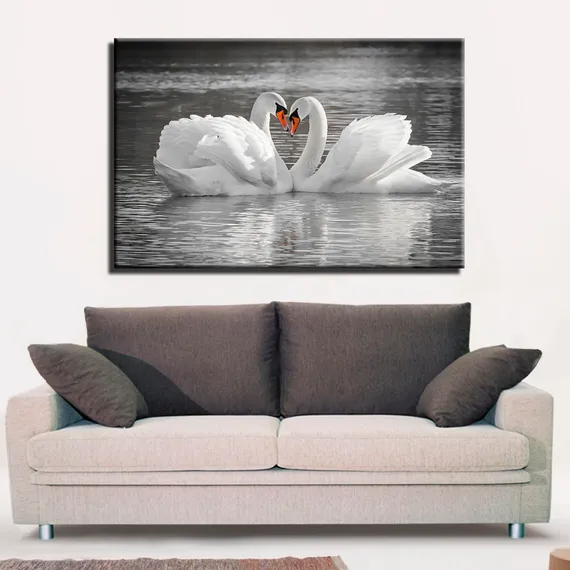 Постер "Белые лебеди"