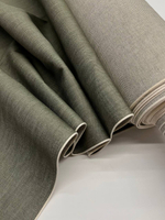 Джинса (деним) хлопковая selvadge оливковая