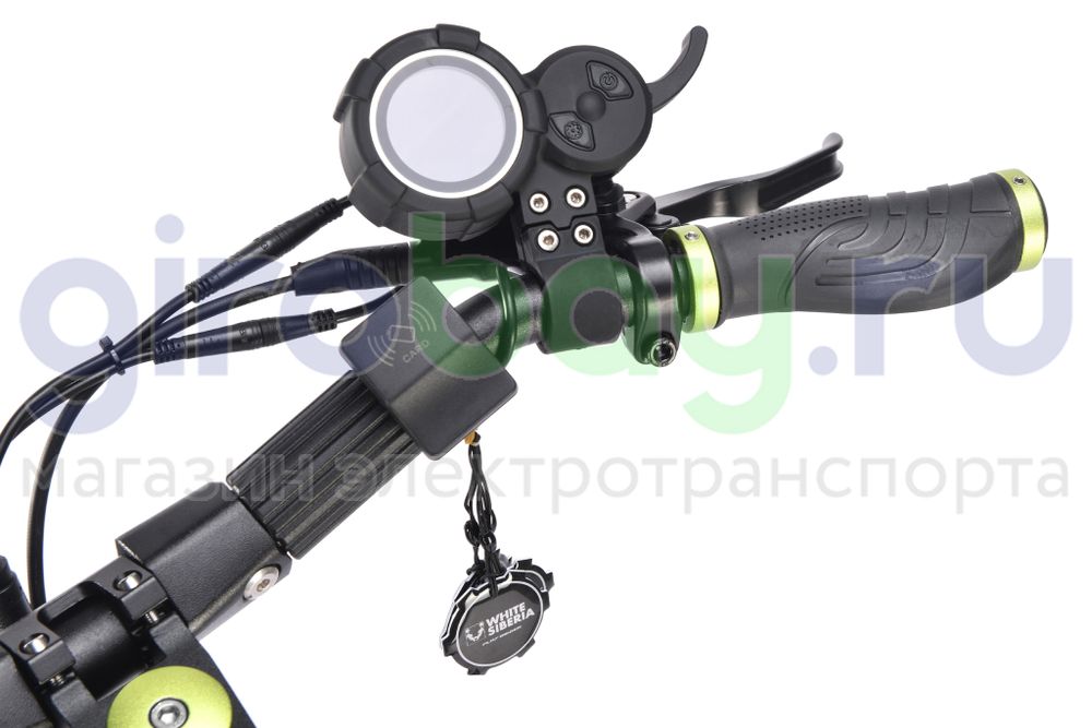 Электросамокат WHITE SIBERIA NERPA PRO 3600W Elka Green (зеленый) фото 26 фото №31