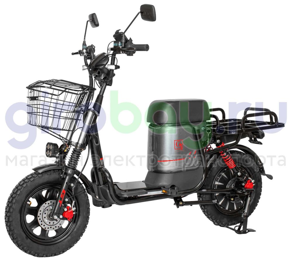 Электровелосипед GT U3 1000W (60V/30Ah) железофосфат - Серый фото №1