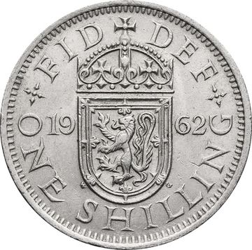 1 шиллинг 1962 Великобритания (Шотландский герб)