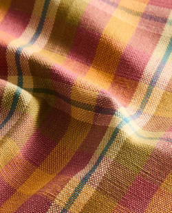 ZARA HOME САЛФЕТКА В КЛЕТКУ (УПАКОВКА ИЗ 2 ШТУК), ОРАНЖЕВЫЙ