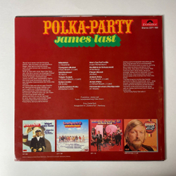 Винтажная виниловая пластинка LP James Last Джеймс Ласт Polka Party (Germany 1971)