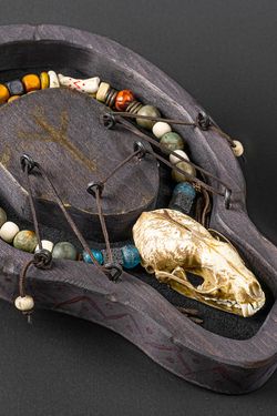 Брелок из меха «Енотик»