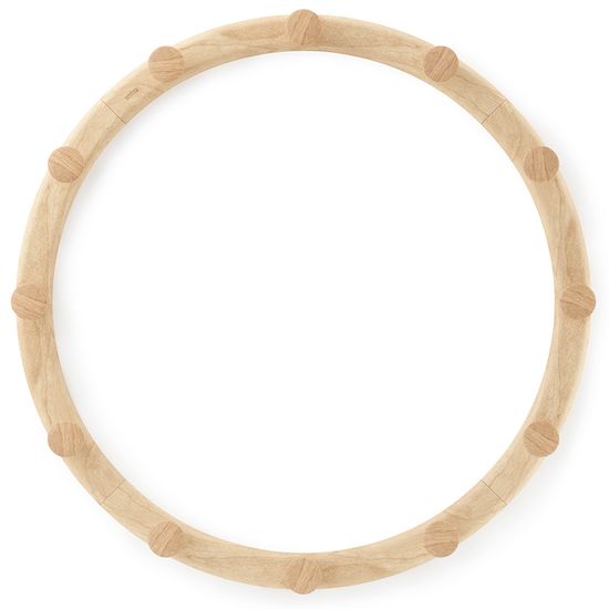 Вешалка настенная slinka, натуральное дерево