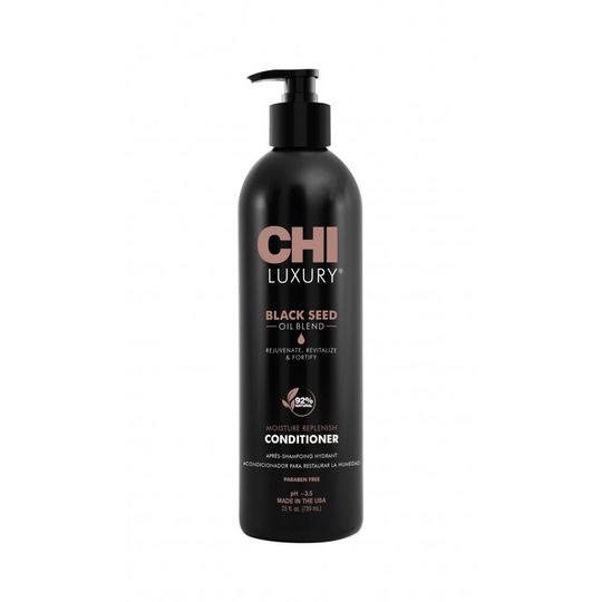 CHI Luxury Black Seed Oil Кондиционер увлажняющий для мягкого очищения, 739 мл