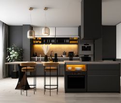 Подвесной светодиодный светильник Maytoni Madmen MOD128PL-L6AM