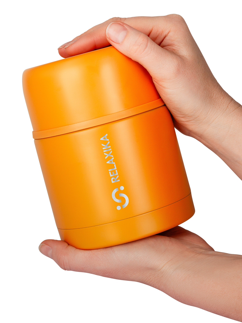 Термос для еды Relaxika 301 (0,5 литра), желтый