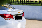 Лип спойлер Chevrolet Cruze (черный глянец)