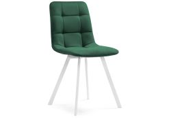 Стул на металлокаркасе Чилли белый / зеленый