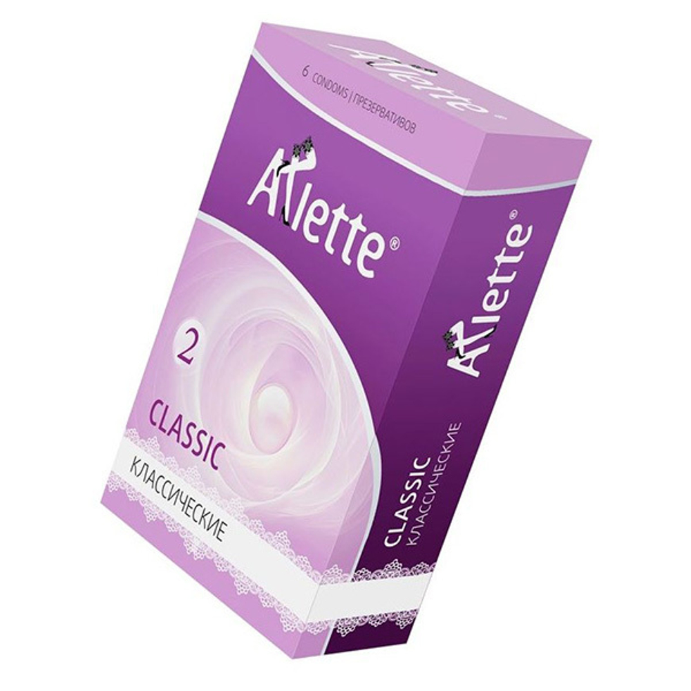 Классические презервативы Arlette Classic 6шт