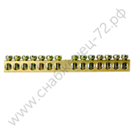 Шины нулевые без изолятора крепление по центру Энергия TS-0609C