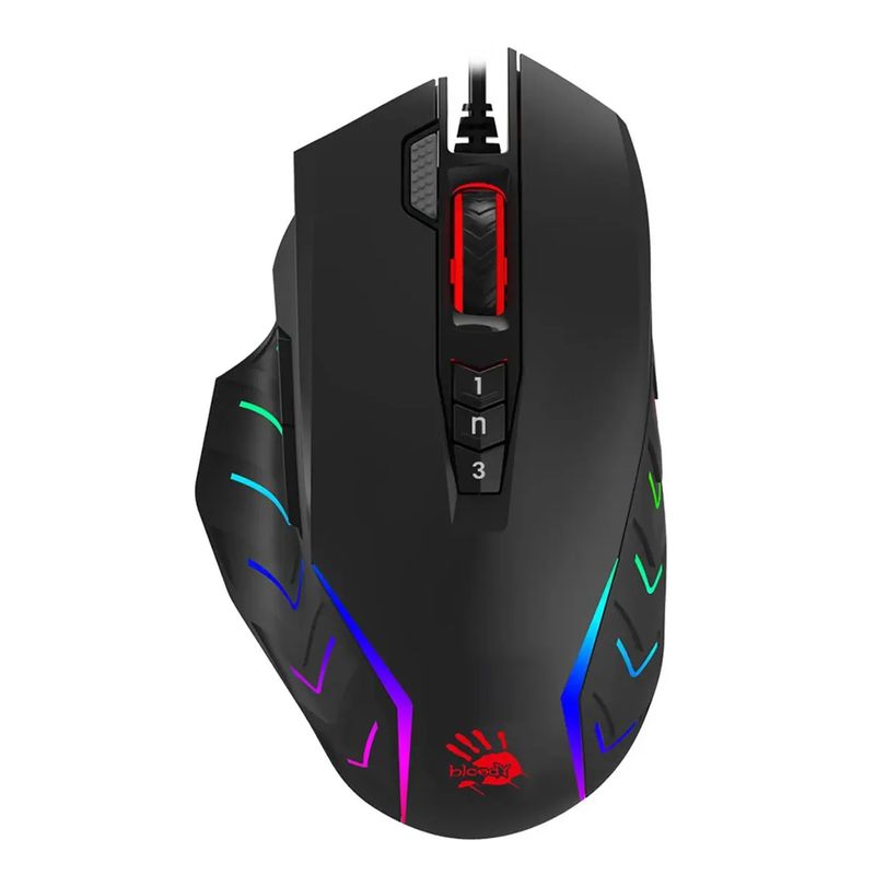 Мышь USB A4Tech J95s черный