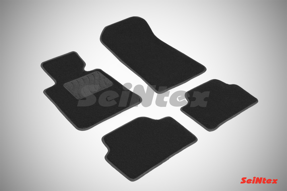 Ворсовые коврики LUX для BMW 1 Ser E-81-88 2004-2013 Seintex.86322