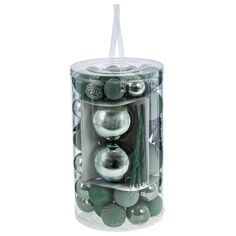 GAEM Набор из 56шт Украшение новогоднее "Шар", L21 W21 H37 см