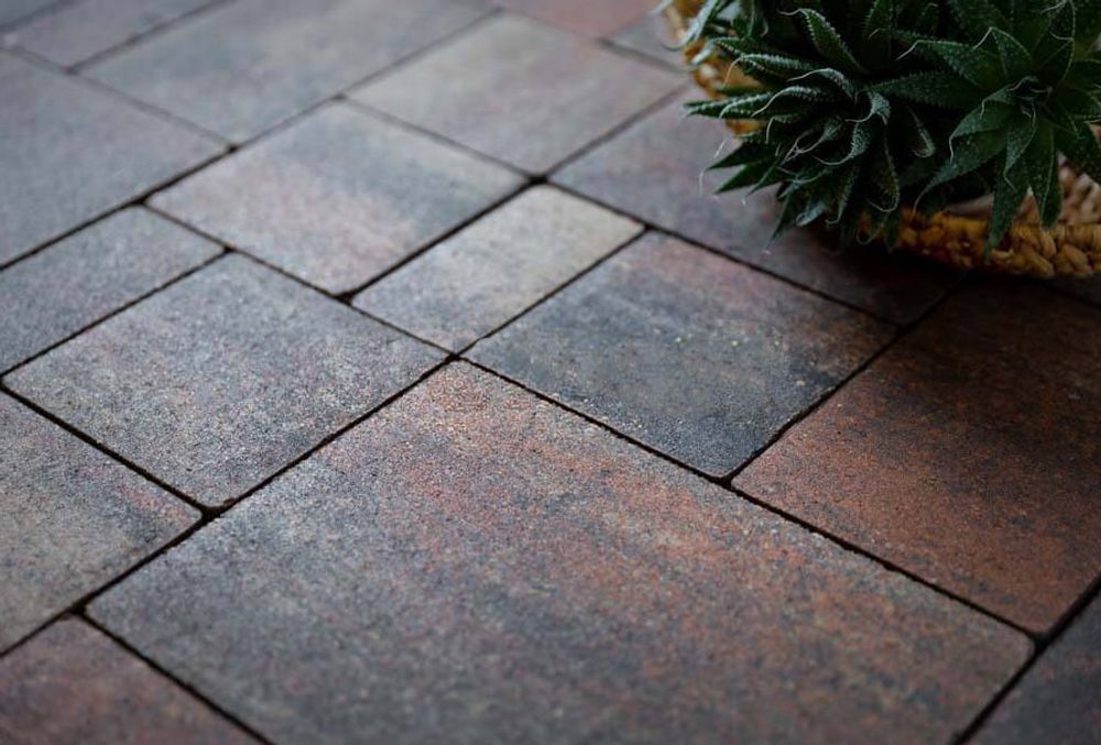 Тротуарная плитка Steingot Бавария, цвет Штайн Ферро, Colormix, мультиформат, толщина 60 мм