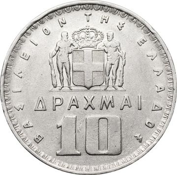 10 драхм 1959 Греция