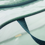 4927648 Сумка в роддом 23х32х17, цветной ПВХ, цвет зеленый