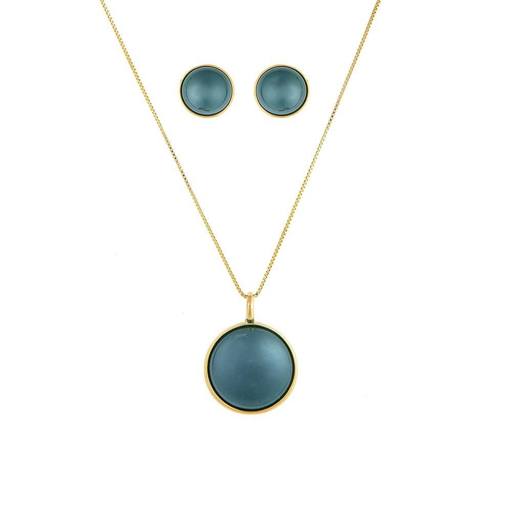 Комплект Possebon Pearl Green Agate S1565.17 G/G
