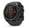 Умные часы Garmin Fenix 8, 51 мм, AMOLED, Sapphire угольно-серый DLC, пепельно-черный силиконовый ремешок