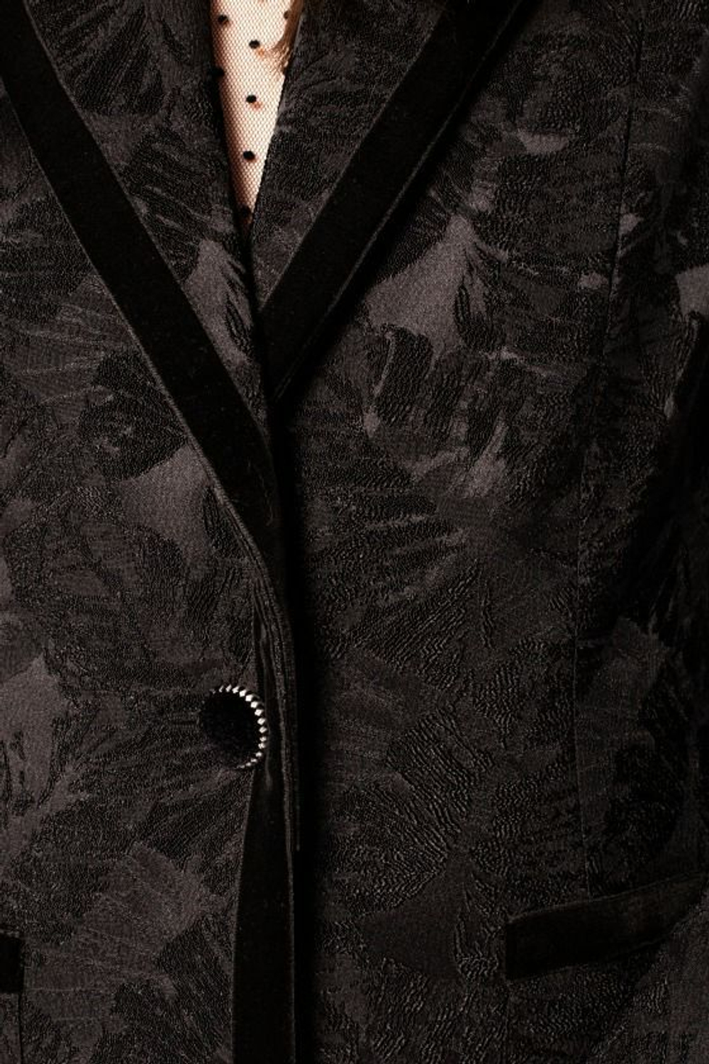 Пиджак жаккардовый