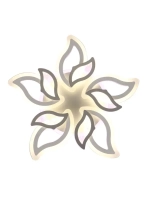 Люстра потолочная MIRABELLE LED*148W /белый, серебро