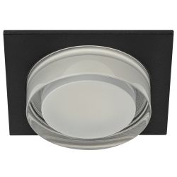 Встраиваемый светильник декоративный ЭРА DK108 BK MR16 GU5.3 черный
