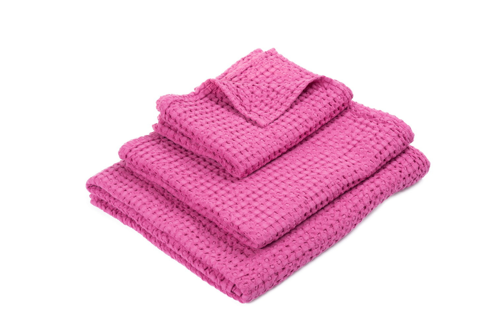 Полотенце 100x150 Abyss & Habidecor Pousada ярко-розовый Португалия