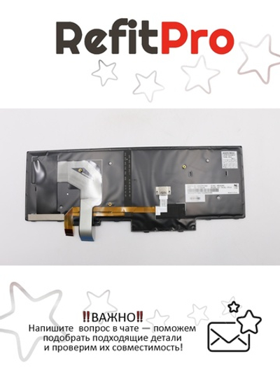 Клавиатура для Ноутбука Lenovo ThinkPad T580 / P52s английская, черная (01HX248)