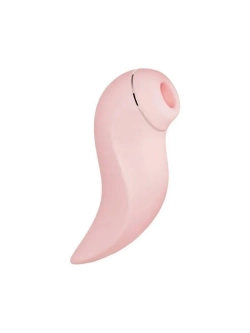 Вибратор Svakom Fatima с вакуумом и возвратно-поступательными движениями, розовый