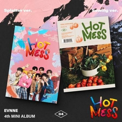Альбом EVNNE - HOT MESS 4th Mini Album RANDOM Version