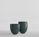 Кашпо, коллекция Concrete (Midnight), форма BARREL