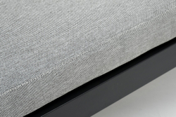 Шезлонг из алюминия MAYA  темный графит