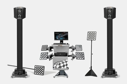 Мобильный стенд сход-развал 3D для грузовых автомобилей ТехноВектор 7 Truck 7204 HT MC4