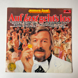 Винтажная виниловая пластинка LP James Last Джеймс Ласт Auf Last Geht's Los (Germany 1977)