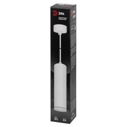 Светильник подвесной (подвес) ЭРА PL16 WH MR16/GU10, белый, потолочный, цилиндр