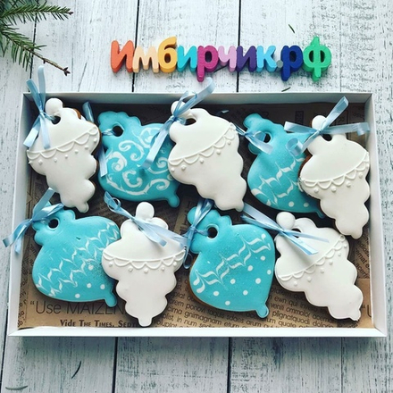 Имбирные пряники новый год 2025