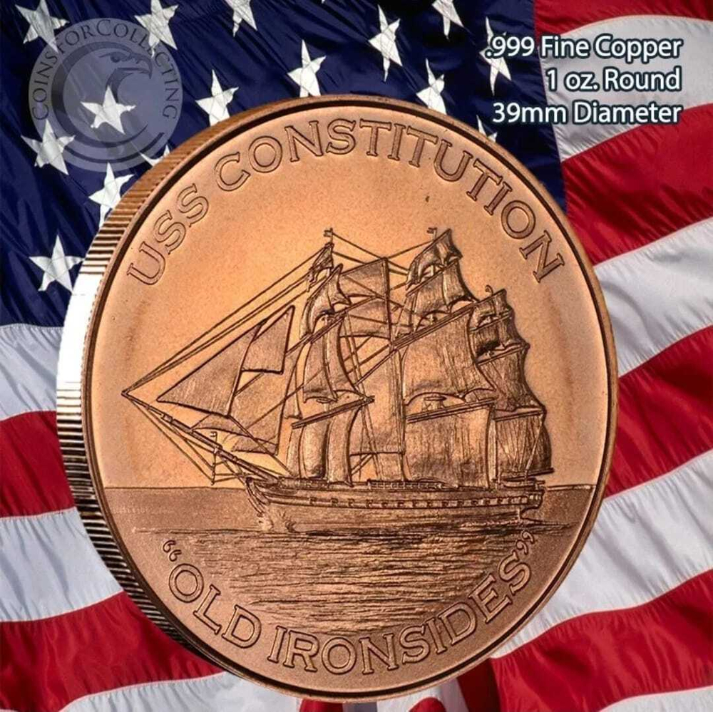 США 1 унция Корабли - Old Ironsides