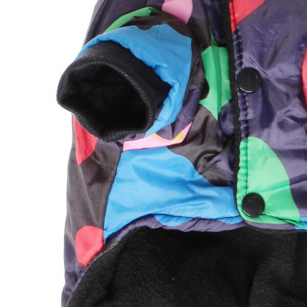 Комбинезон для собаки «OMG» с капюшоном, размер M(32*40*26см) Ultramarine